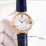 Replica Cartier Blue Balloon White Face Rose Gold Bezel Blue Leather Strap Watch (1)_th.jpg